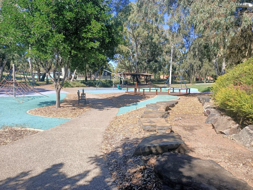 Regency reserve playground overview.