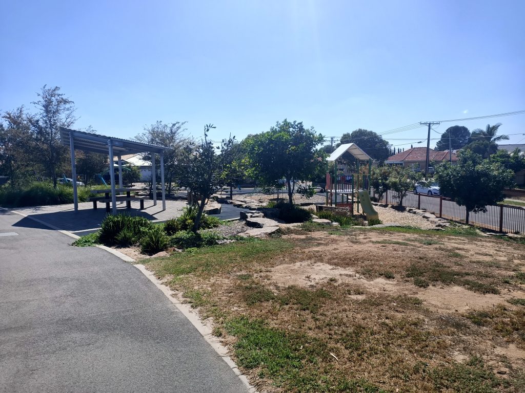Hanson Reserve Playground Overview