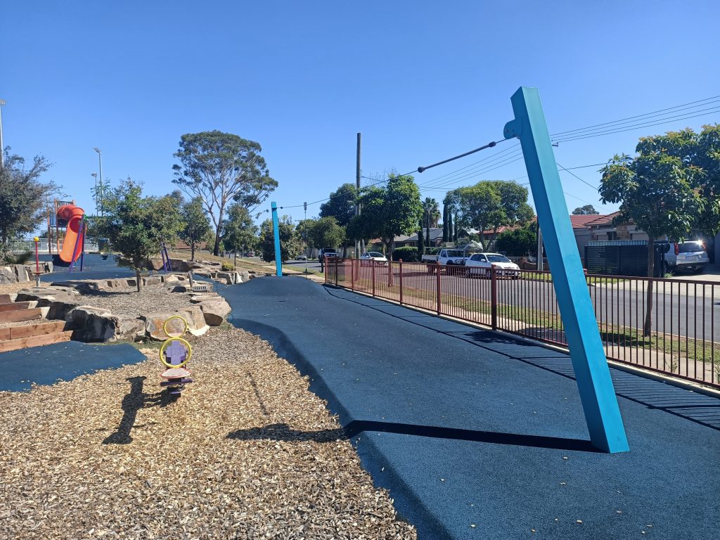Large Blue Flying Fox Poles