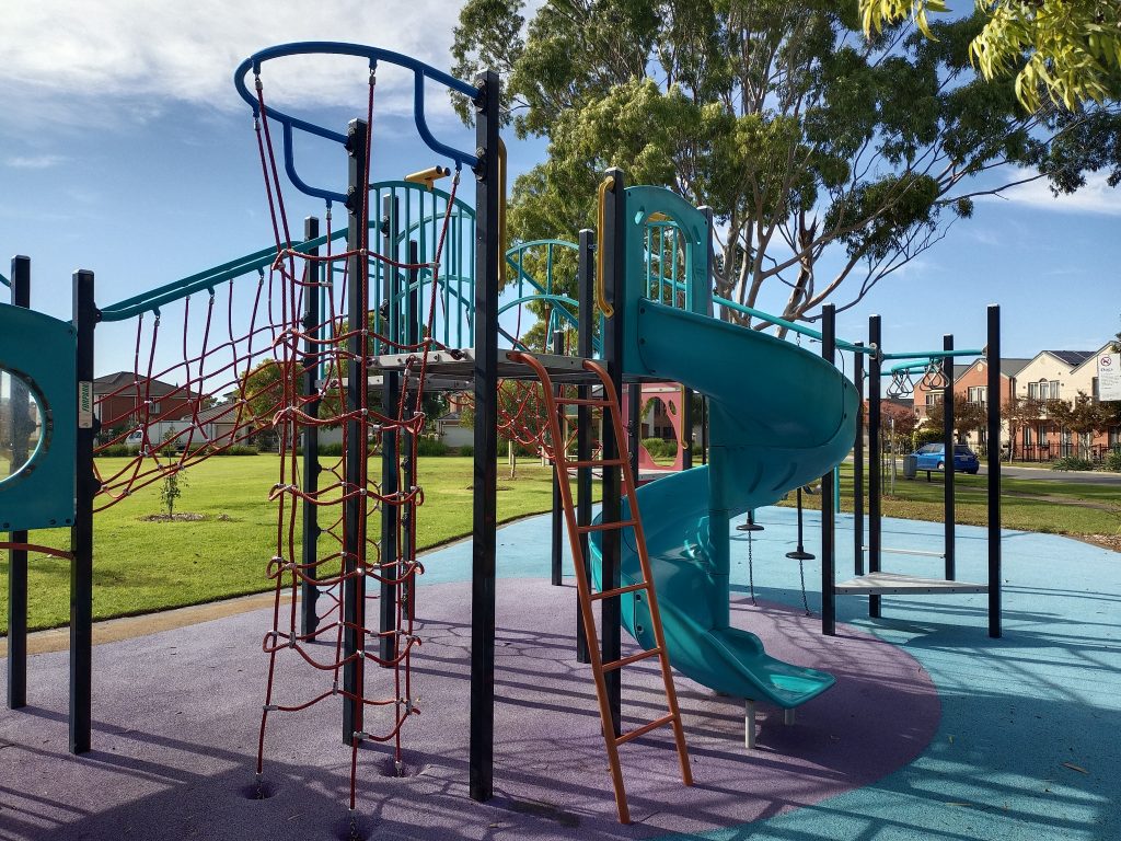 Playground climbing equipment